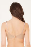 Cansu Non Wired And Non Padded Cotton Bra - Skin