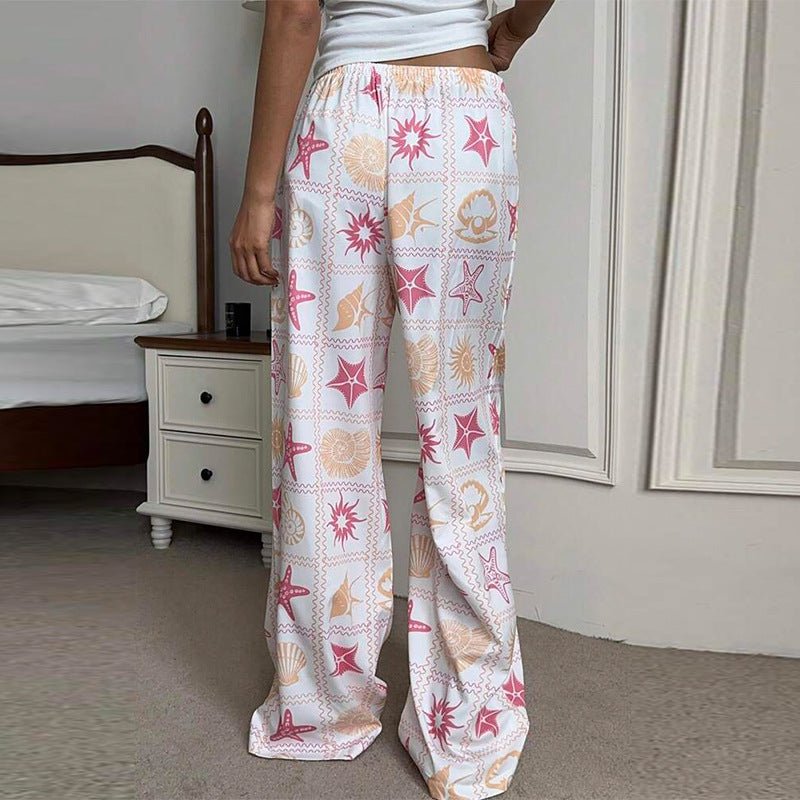 2025 new an and n temperament casual trousers  wide-leg straight trousers versatile mopping trousers for women