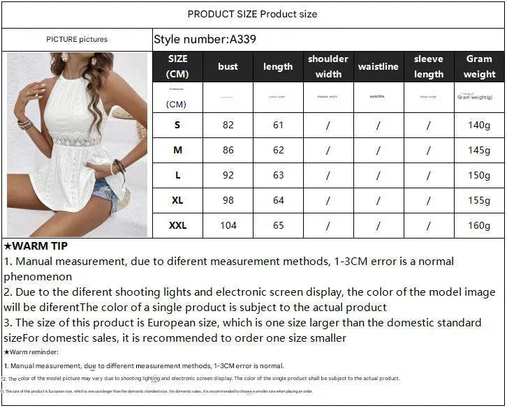 2025 new elegant solid color neck lace lace vest T-shirt slim and thin top women's clothing