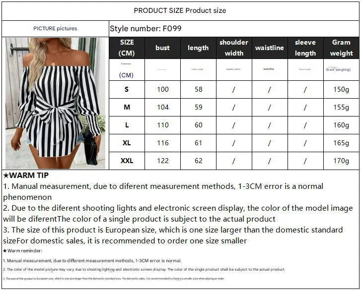 2025 new women's fashion loose off-the-shoulder lantern sleeves asymmetrical hem striped shirt