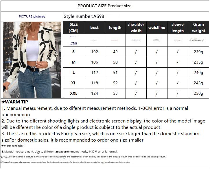 2025 spring elegant women's pattern print zipper baseball jacket casual top coat