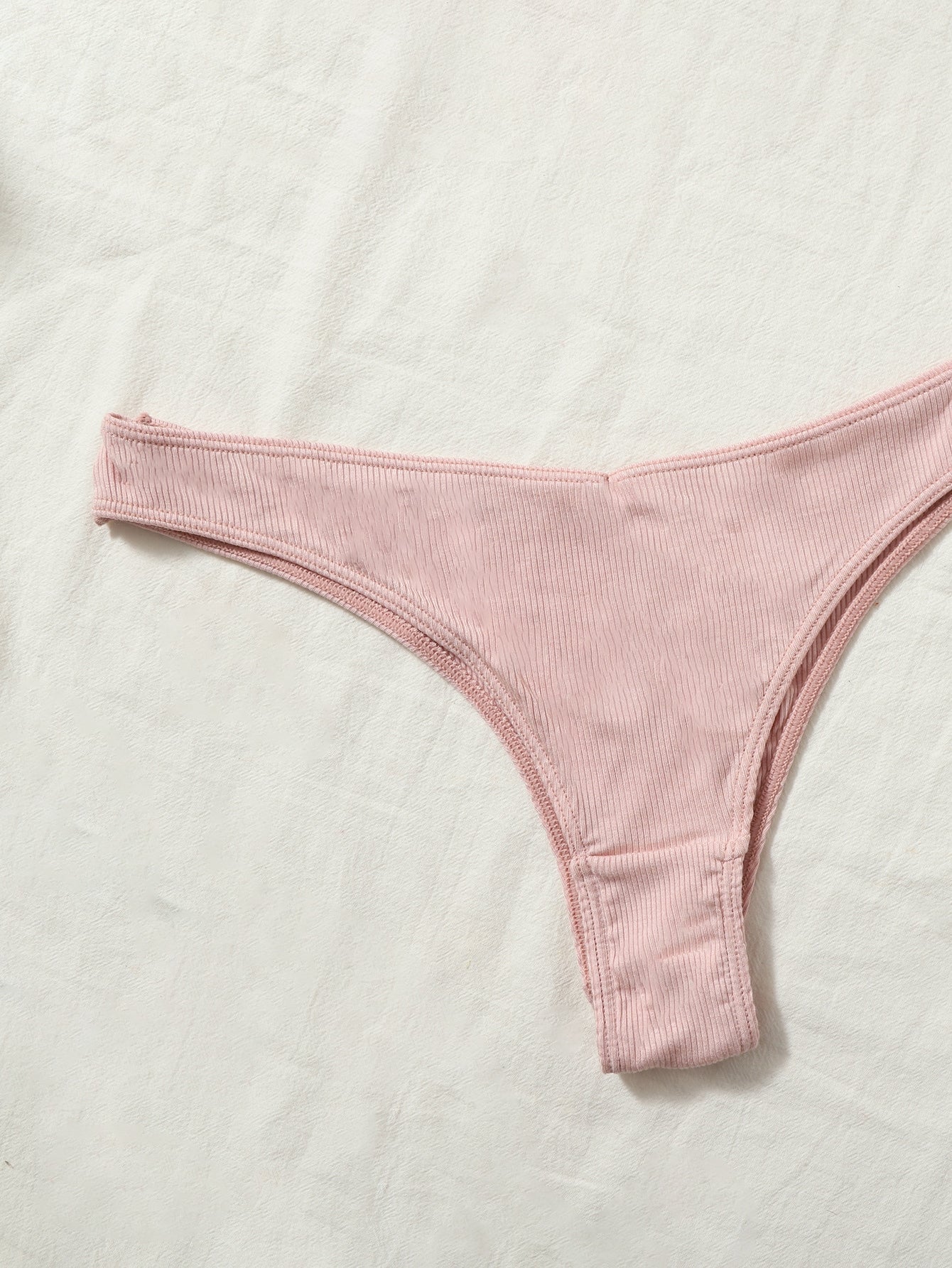 7pack Ribbed Knit Panty Set