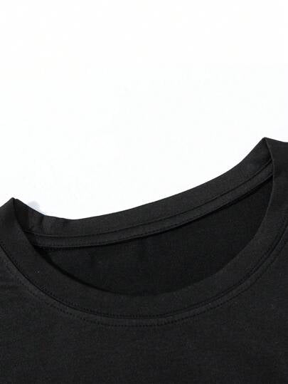 SHEIN Alien Printed Tee